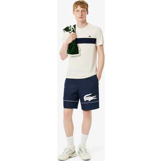 Lacoste Reverse Croc Shorts, Navy - 6/XL