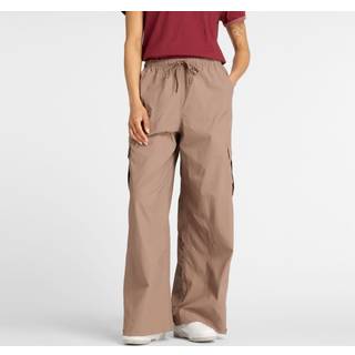 New Balance New Balance Brown Womens Linear Heritage Woven Cargo Joggers