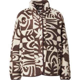 Quiksilver Women's Chalok Sherpa Fleecejakke Damer størrelse XL farve brun