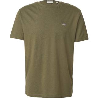 GANT The Original T-Shirt Khaki Green Melange