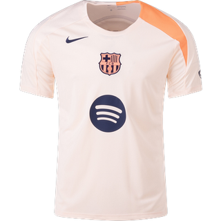 Maskinstrikkede FC Barcelona Strike Third Nike Dri-FIT Total 90-fodboldtrøje til mænd - Orange - XL
