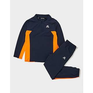 MONTIREX Peak 2.0 1/4 Zip Top/Track Pants Set Children, Blå - 2-3Y
