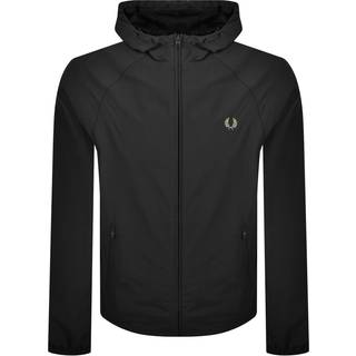 Fred Perry Hooded Shell Jacket Black