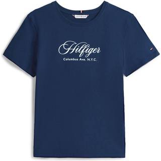 Script Reg T-shirt, Dark Night Navy, L