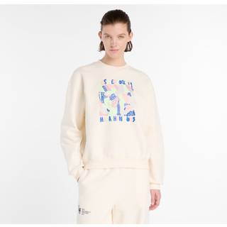 Sweatshirt New Balance NYC Marathon Fleece Crew wt53511m-pef Størrelse S