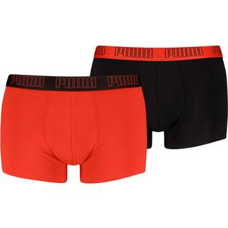 PUMA Trunks (2-Pack) Men, Clothing, Red/Black, 2