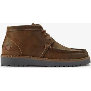 Fred Perry Fred Perry Kenney Mid Waxed Ruskindssko - uk9eu43