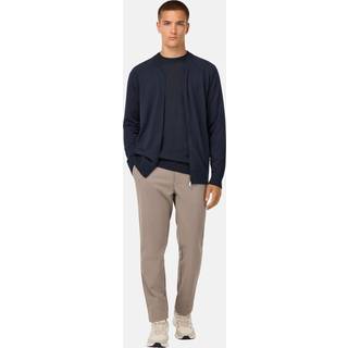 BOGGI MILANO Herren Pullover blau unifarben