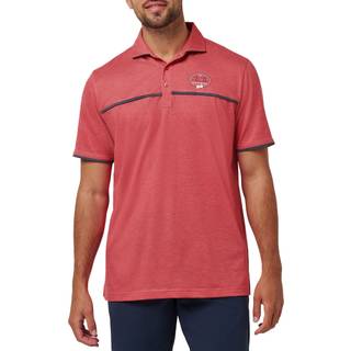 TRAVISMATHEW Polo fjervægt Ofty, rød