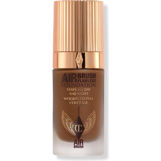 Charlotte Tilbury - Airbrush Flawless Foundation – Let Fuld Dækning - Airbrush Flawless Foundation - 15w - For Women - Beige