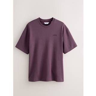 Next Purple Smart Embossed Heavyweight T-Shirt