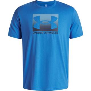 Under Armour Boxed Men's Sports Short Sleeve Blue Atlantis / Ash Blue XL