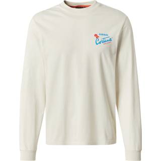 Napapijri S-Fiemme L/S Longsleeve Herrer størrelse M farve hvid/grå
