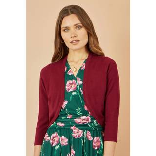 Yumi Yumi Red Knitted Cardigan