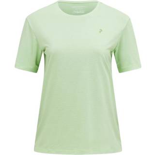 Peak Performance Women's Delta S/S Tee Funktionsshirt Damer størrelse L farve grøn