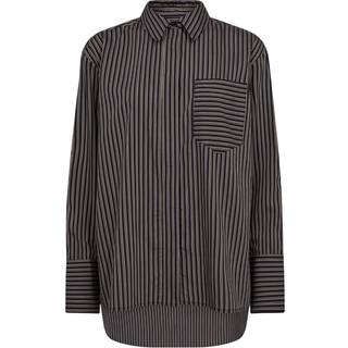 FinaCC Striped Skjorte, Black, XS