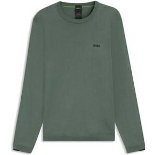 BOSS Ever X Crew Neck Jumper Green