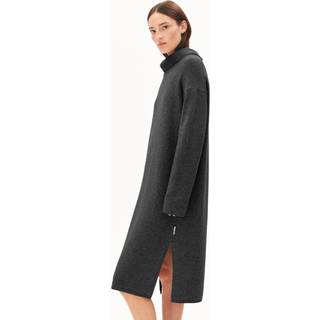ARMEDANGELS Women's Aradiaa Kjole Damer størrelse XXL farve sort/grå