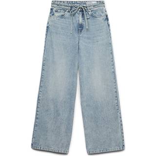 Vmwien Mid Rise Wide Leg Fit Jeans