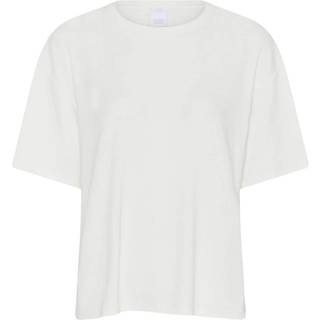 Anna kortærmet bambus t-shirt - hvid, L
