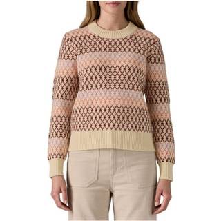 Patagonia Women's Recycled Wool Crewneck Sweater Uldsweater Damer størrelse S farve brun