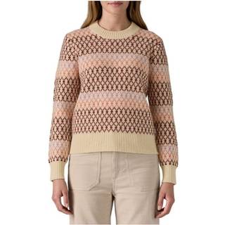 Patagonia Women's Recycled Wool Crewneck Sweater Uldsweater Damer størrelse XS farve brun