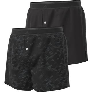 adidas 2-pak Active Woven Boxer - Black - Small