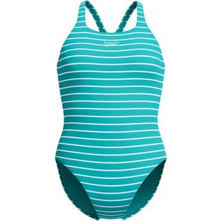 Women's Endurance+ Medalist Printed Swimsuit Turquoise