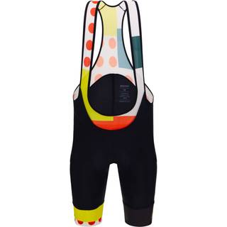 Santini Maillot Jaune Official Bibshorts Cykelbukser Herrer størrelse 3XL farve sort