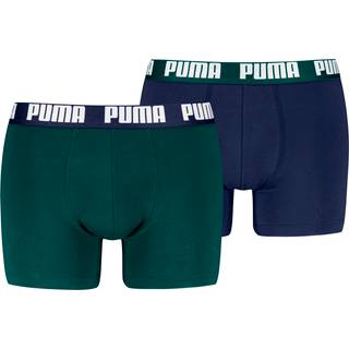 PUMA Boxer Briefs (2-Pack) Men, Clothing, Green/Blue, 2