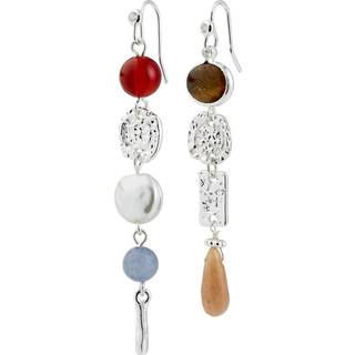 Pilgrim SENSE øreringe sølvbelagt/multi