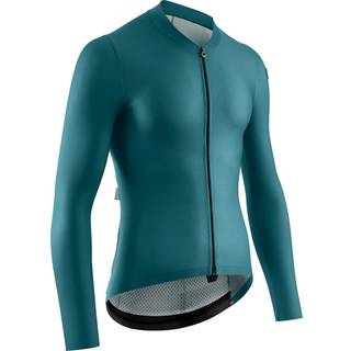 Assos Mille GT langærmet Cykeltrøje foundation green herre - Størrelse Large