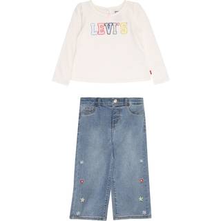 Levi's Levi's Baby Hæklet Logo Top & Jeans 2 Sæt