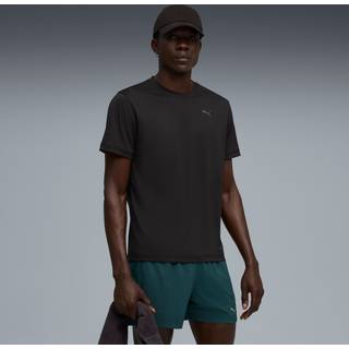 PUMA Graphics Running Faster Tee Men, Clothing, Black & Q4, S