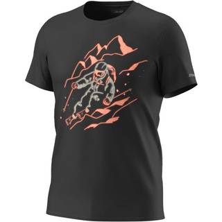 Dynafit Blacklight Cotton T-Shirt T-shirt Herrer størrelse XL farve sort