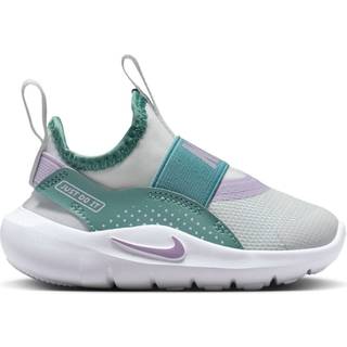 Nike Nike White/Green Pink Infant Flex Runner 4 Trainers