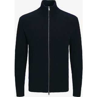 Ensfarvet Strikket Cardigan