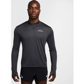 Nike Pacer Flash Half-Zip Running Shirt Men - Dark Grey, Size S - dark_grey