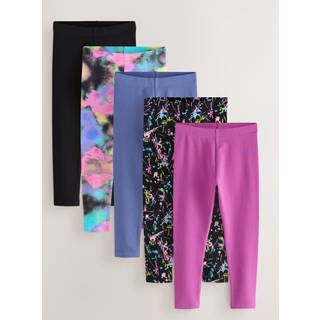 Next Leggings 5 -pakke (3-16år)