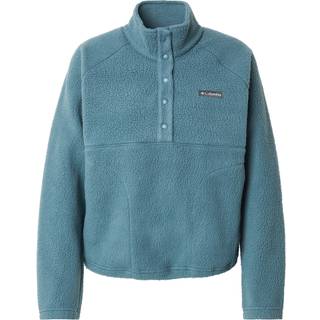 Columbia Women's Jasper Ridge Pebbled Fleece Half Snap Fleecesweatere Damer størrelse XS farve blå