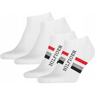 Tommy Hilfiger 2-pak Men Tab Sneaker Socks - White - Str 43/46