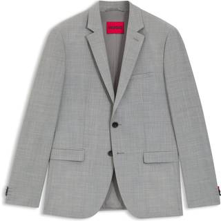 Extra slim fit blazer i en uldblanding