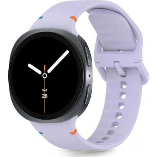 Tech-Protect - Samsung Galaxy Watch 8 / 8 Classic (40 / 44 / 46mm) - Silikone Rem - Elegant Purple