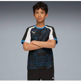 Puma Black IndividualLIGA Youth Boys Graphic Football Jersey - 146152cm