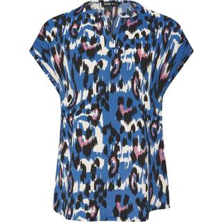 Yours Curve Yours Curve Notch Neck Bluser