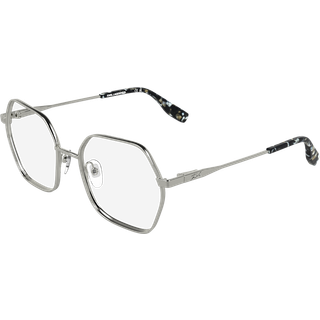 Karl Lagerfeld Kvinde KL363 040 Optiske stel Metal Sølv Firkantet Normal - Sølv