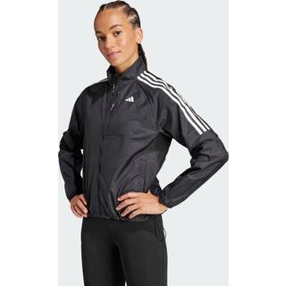 Own the Run 3-Stripes Packable Jacket - Black