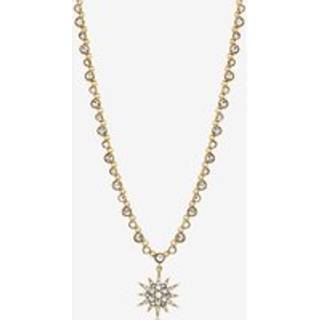 Mood Mood Gold Tone Antique Crystal Celestial Pendant