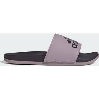 Adilette Comfort badesandaler - Aurora Black / Aurora Black / Preloved Fig - 40 1/2