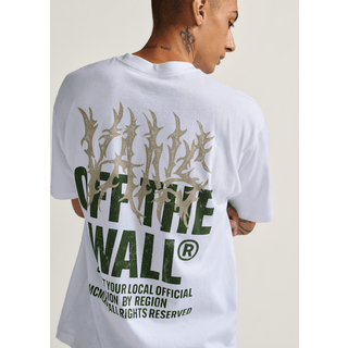 Vans - Metal Wall T-Shirt, Man, White, Size: L - White - L